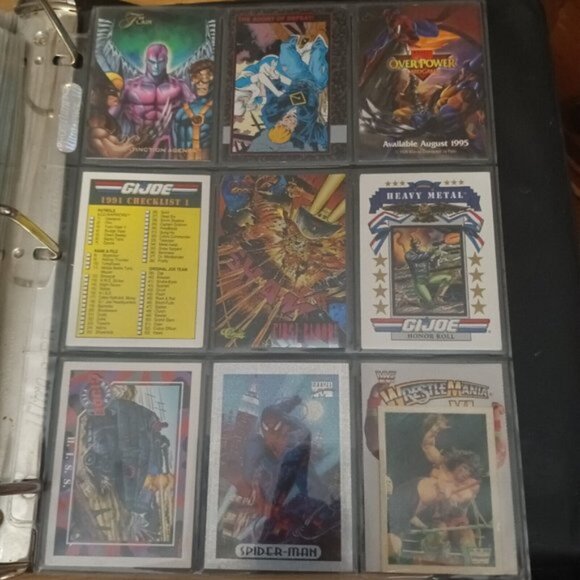 Marvel Comics X Men GI Joe Xena Promos singles Metal 18 Card Lot - Picture 3 of 5